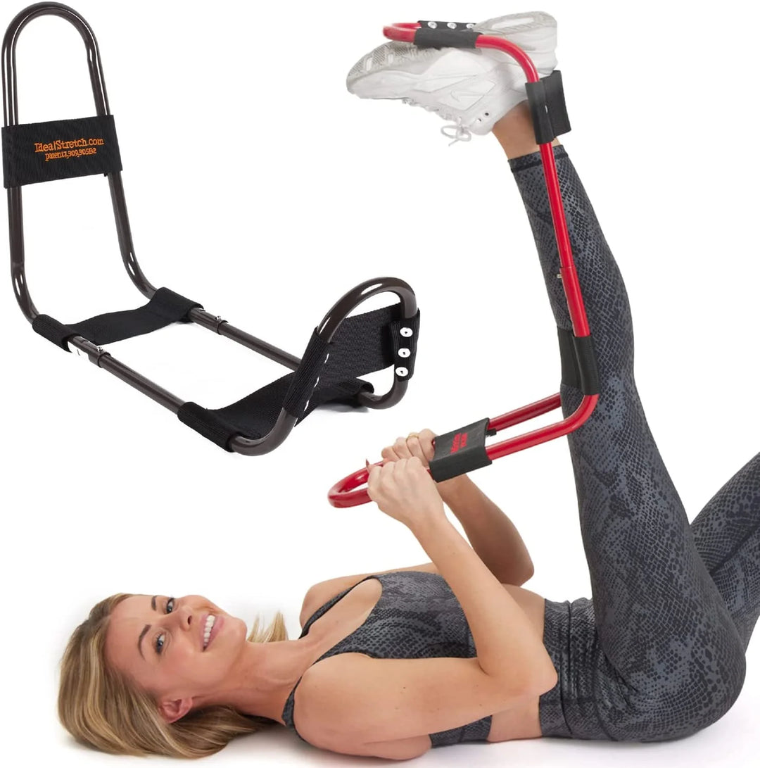 IdealStretch Original Ultimate Combo Hamstring Stretcher Device - Hamstring & Calf Stretcher Reduces Pain & Provides Deep Knee Stretch